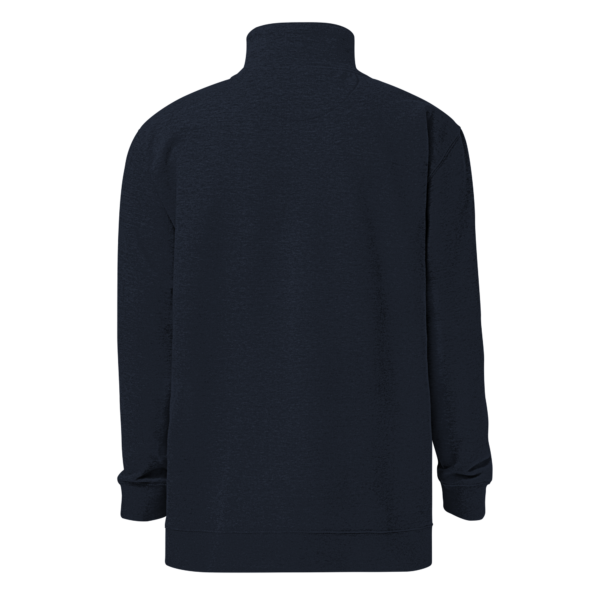 Unisex-fleece-pullover-navy-front - Image 3