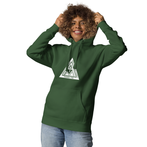 Unisex-premium-hoodie-forest-green-front - Image 3